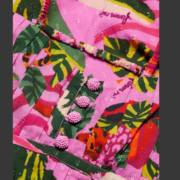 Farm Rio: Leopard Forest Midi Dress - Picture 5 of 9